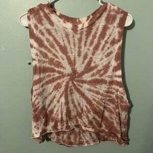 Tie-Dye Sleeveless Women's Top